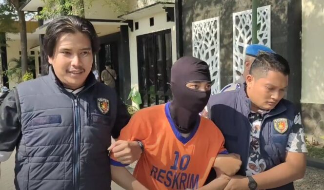 
 Dor! Polisi Tangkap Pelaku Perampokan Minimarket di Kediri