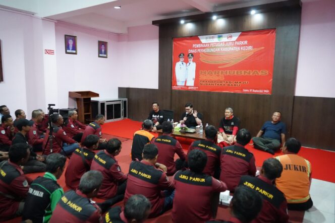 
 Insentif 105 Jukir di Kabupaten Kediri Akan Naik Menjadi Rp1 Juta per Bulan