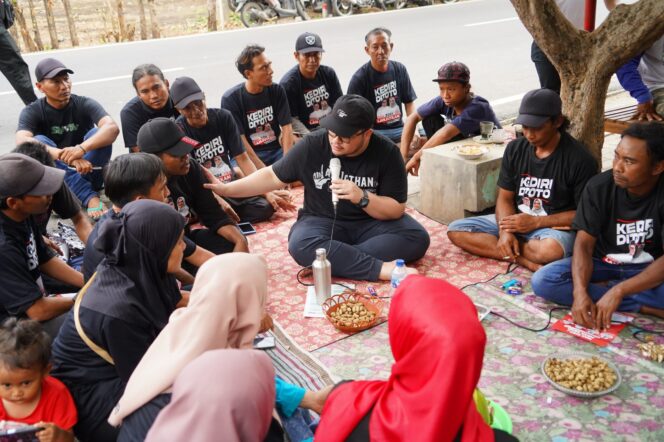 
 Dhito Belanja Masalah, Dengarkan Keluhan Sampah di Wilayah Kediri Barat