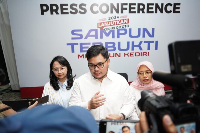 
 Quick Count Pilkada Kabupaten Kediri 2024, Dhito-Dewi Unggul 56, 94 Persen